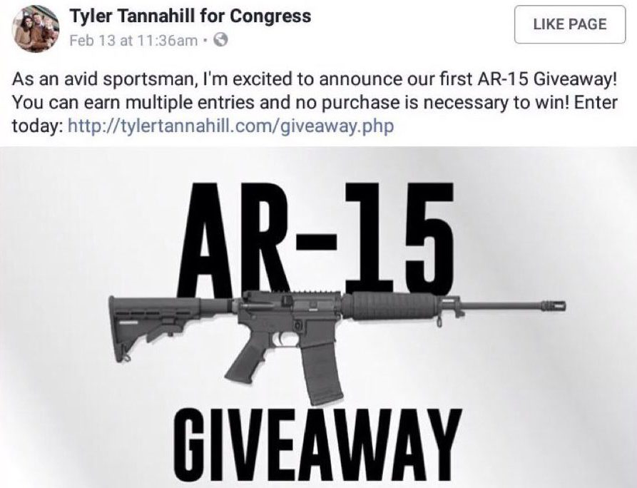 AR-15 giveaway